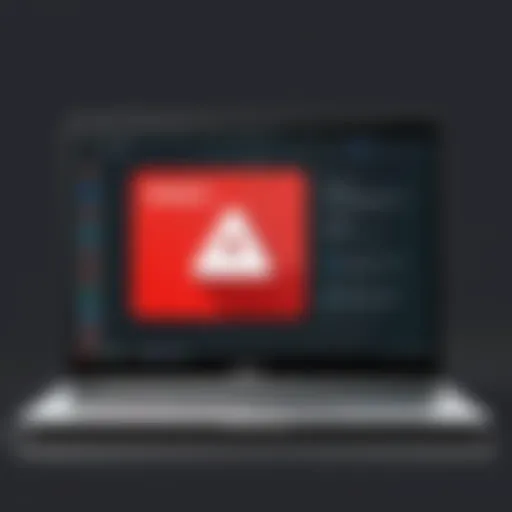 Visual representation of adblock functionality on a Chromebook