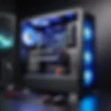 High-performance gaming PC setup showcasing advanced components
