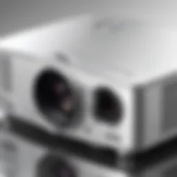Sleek Design of the BenQ DLP Projector