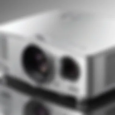 Examining the Aesthetics of the BenQ DLP Projector Sleek Design of the BenQ DLP Projector
