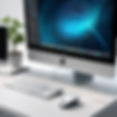 Enhanced Productivity Tools with the New iMac Visual representation of enhanced productivity tools available with the new iMac