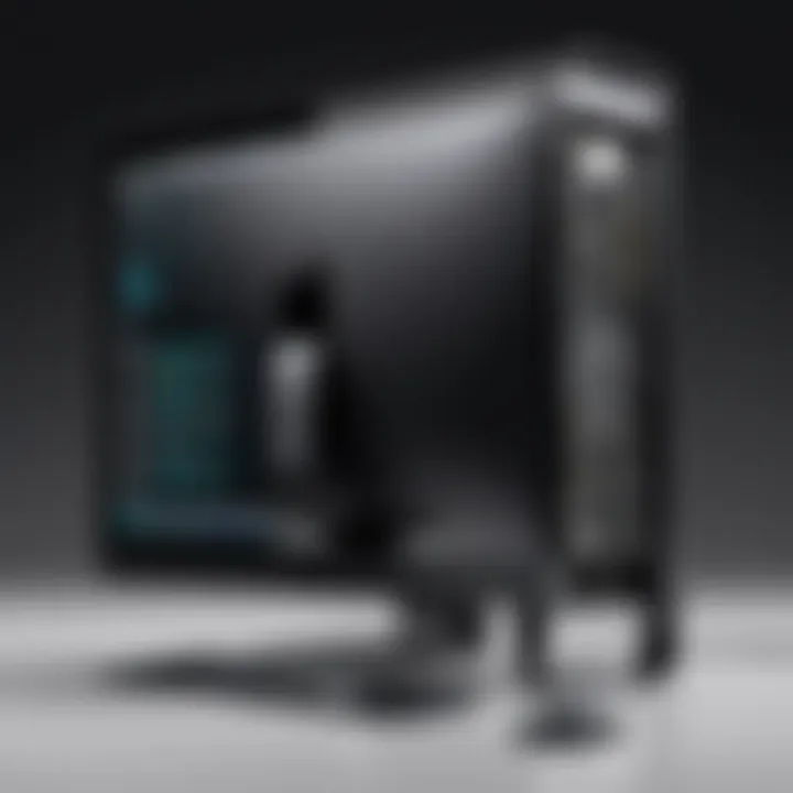 The ports and connectivity options available on the iMac Pro