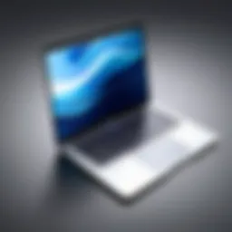 MacBook Air showcasing its sleek design