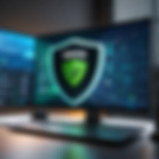 Visual representation of VPN functionality