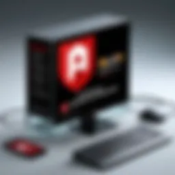 Visual representation of McAfee Total Protection features
