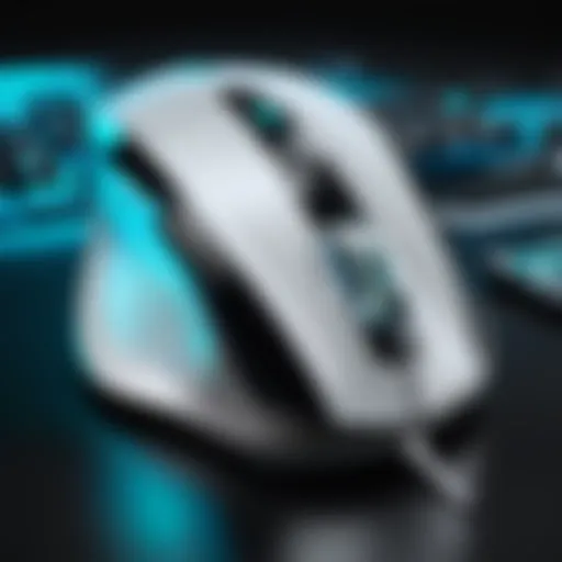 Logitech gaming mouse showcasing advanced features