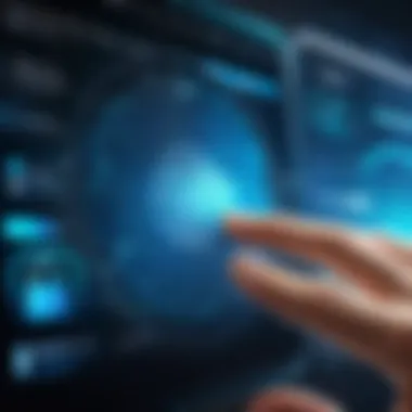 The Security of Biometric Data Conceptual depiction of biometric data security