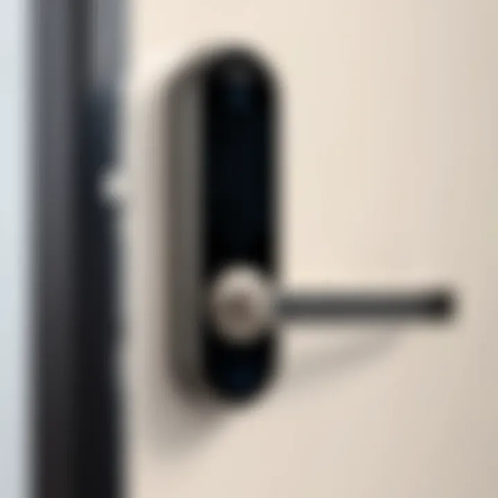 Highlighting the security features of the Bosma Aegis Smart Door Lock