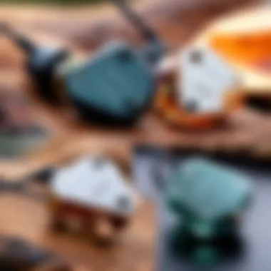 Comparison of different Campfire Audio IEM models with specifications highlighted