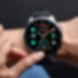 Samsung Galaxy Watch paired with a modern Android phone