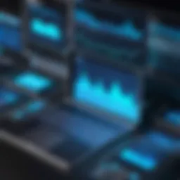 Visual representation of data synchronization in action