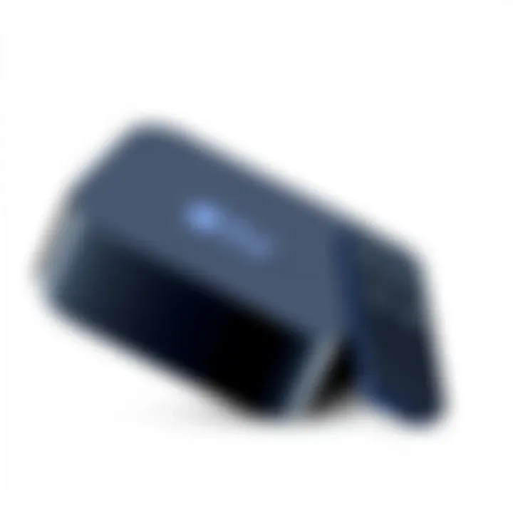 Stunning Apple TV design showcasing sleek lines and modern aesthetics