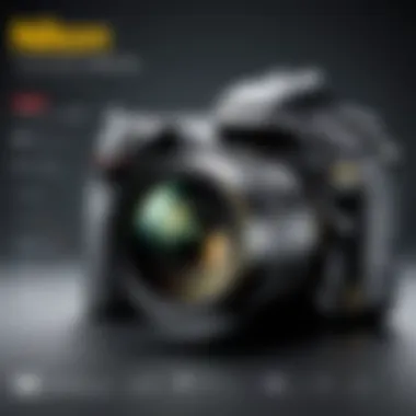 Nikon camera systems compatibility display with the 24-120mm lens attached.