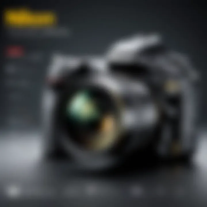 Nikon camera systems compatibility display with the 24-120mm lens attached.