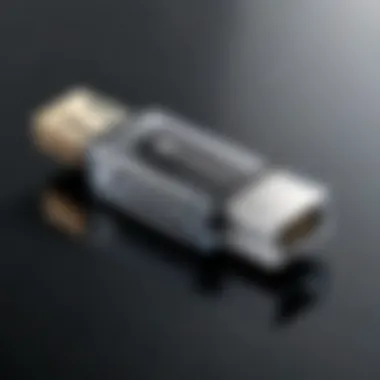 High-Performance USB Drive High-performance USB drive showcasing speed and efficiency