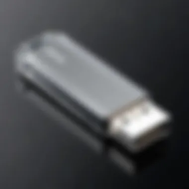 Sleek Portable USB Drive A sleek 16GB USB drive designed for portability and convenience