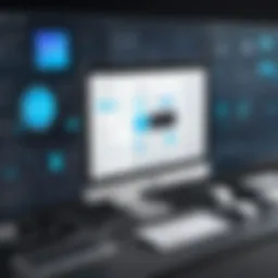 Collaborative interface showcasing multifunctional tools in Creately
