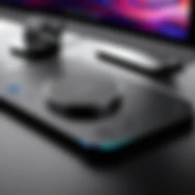 A sleek docking station designed for MacBook Pro 15 inch 2019