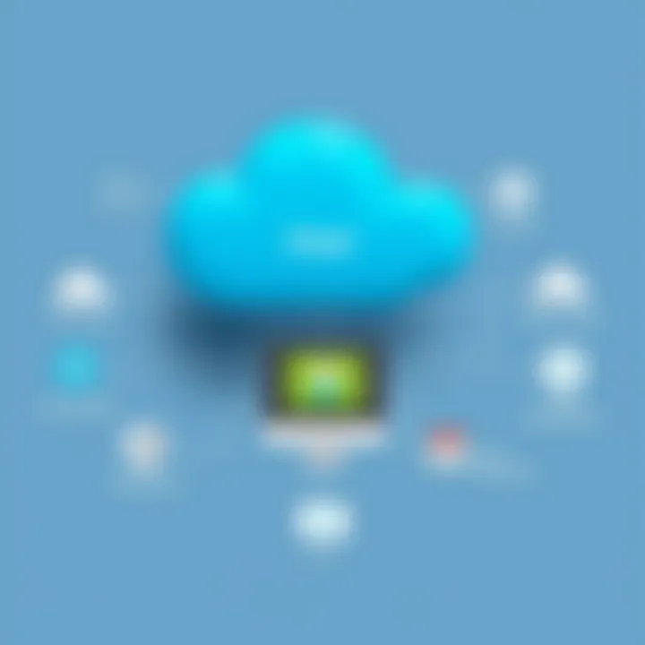 Cloud hosting diagram