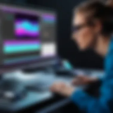 Collaboration features in Premiere Pro demonstrating team editing