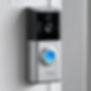 Comparison chart showing Ring Video Doorbell against competitors