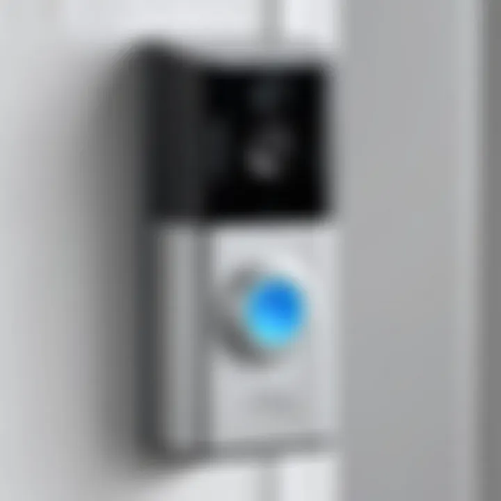 Comparison chart showing Ring Video Doorbell against competitors