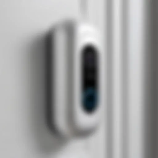 Sleek design of the Ring Video Doorbell showcasing its modern aesthetics