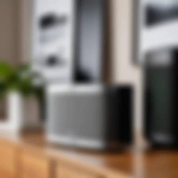 Sonos speaker in a home setting demonstrating audio performance