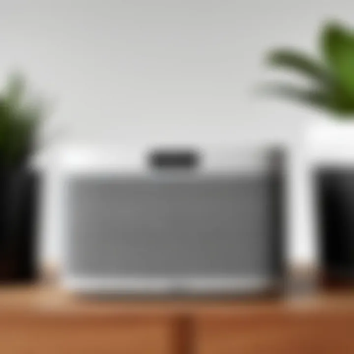 User-friendly interface of Sonos application on a digital device