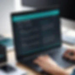 Data recovery software interface