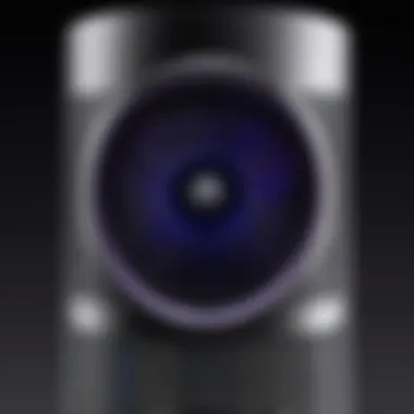Advanced Design of Dyson Cool Tower Fan Filter Detailed view of the Dyson Cool Tower Fan filter showcasing its advanced design
