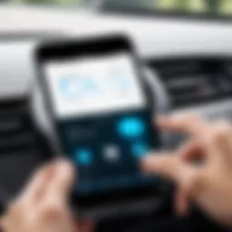 User navigating the Ecovacs Deebot App interface