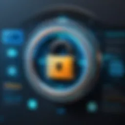 Secure password vault interface
