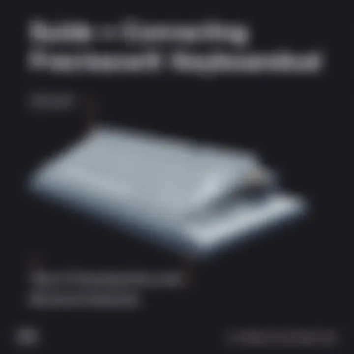 Mechanical Keyboard Structure and Design A side view of a mechanical keyboard highlighting construction features