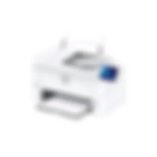 Modern Epson printer model showcasing sleek design