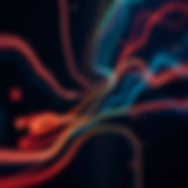 Stunning Display Quality Close-up of the display quality on a curved monitor