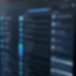 User interface of a leading file sharing application