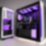 Showcase of NZXT PC setup