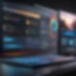 A high-performance browser interface showcasing gaming graphics