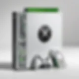 Detailed view of the Xbox Series S Disk version