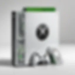 Detailed view of the Xbox Series S Disk version