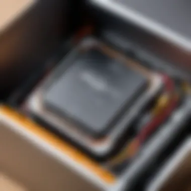 Materials Used in Amazon Faraday Box Close-up view of the materials used in the Faraday Box construction