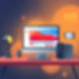 Overview of screen recording software interface