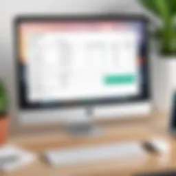 Overview of payroll software interface