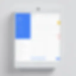 Interface of Google Daily Calendar showcasing its features