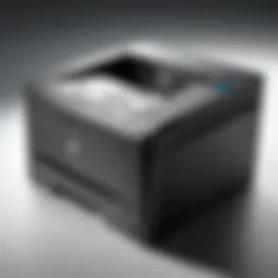 HP LaserJet Pro series printer showcasing sleek design