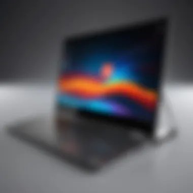 Performance benchmarks comparing Lenovo Yoga with competitors