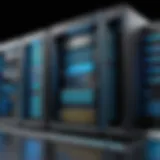 Visual representation of mainframe architecture showcasing its components and connectivity.