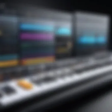 Diverse Virtual Instruments for Music Production An array of virtual instruments displayed on a computer screen