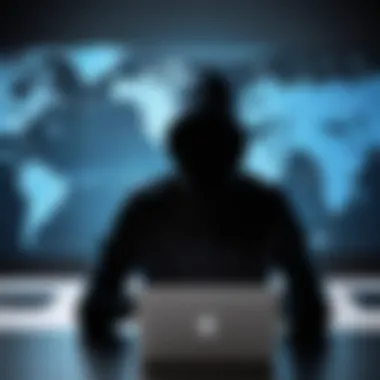 Online Anonymity with VPN Concept of anonymity online facilitated by VPN technology